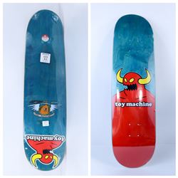 TOY MACHINE MONSTER TURQUOISE 8.5" SKATE DECK