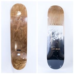 V/SUAL MATT MILLER WOOD TONE/GRAPHIC 8.25" SKATE