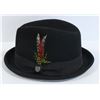 Image 1 : BRIXTON GAIN FEDORA BLACK SIZE SMALL