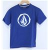 Image 1 : VOLCOM LOGO BLUE YOUTH T-SHIRT SIZE M/12
