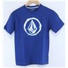 Image 1 : VOLCOM LOGO BLUE YOUTH T-SHIRT SIZE M/12