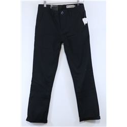 VOLCOM YOUTH BLACK FRICKEN MODERN STRAIGHT CHINOS