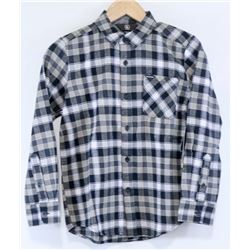 VOLCOM YOUTH LONG SLEEVE CAYDEN FLANNEL PLAID