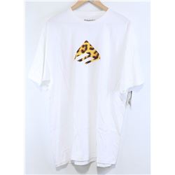 EMERICA MENS WHITE LOGO T-SHIRT SIZE XL