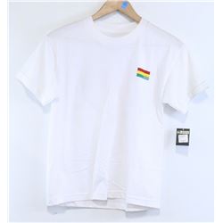 MATIX MENS WHITE VINTAGE BOARD TSHIRT SIZE MEDIUM