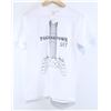 Image 1 : MENS WHITE PACKING TOWN DIY TSHIRT SIZE SMALL