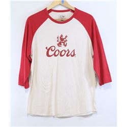 BRIXTON MENS RED/OFF WHITE COORS BANQUET BASEBALL