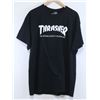Image 1 : THRASHER MENS BLACK SKATEBOARD MAGAZINE TSHIRT