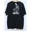 Image 1 : MENS BLACK DOGGY STYLE TSHIRT SIZE XLARGE