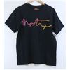 Image 1 : MATIX MENS BLACK LOGO TSHIRT SIZE LARGE