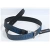 Image 1 : BILLABONG MENS BLUE LOGO BELT SIZE XLARGE