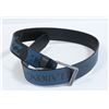 Image 1 : BILLABONG MENS BLUE LOGO BELT SIZE SMALL