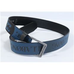BILLABONG MENS BLUE LOGO BELT SIZE SMALL