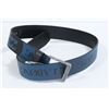 Image 1 : BILLABONG MENS BLUE LOGO BELT SIZE MEDIUM