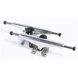 SET OF THUNDER SILVER POLISHED 149 SKATEBOARD
