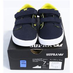 SUPRA INFANTS STACKS2V NAVY YELLOW/WHITE SIZE 7