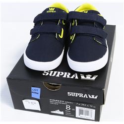 SUPRA INFANTS STACKS2V NAVY YELLOW/WHITE SIZE 8