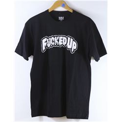 101 BLACK MENS LOGO TSHIRT SIZE LARGE