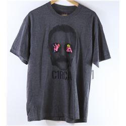 CIRCA MENS DARK GREY GRAPHIC TSHIRT SIZE LARGE