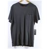 Image 1 : RVCA MENS DARK GREY PIGMENT DYED POCKET FRONT