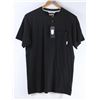 Image 1 : NIXON MENS BLACK POCKET FRONT TSHIRT SIZE MEDIUM