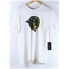 Image 1 : RVCA JAGUAR OFF WHITE MENS TSHIRT SIZE MEDIUM