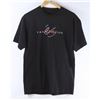 Image 1 : 'ES MENS BLACK LOGO TSHIRT SIZE MEDIUM