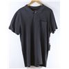 Image 1 : RVCA MEN'S GREY PIGMENT POLO SHIRT SIZE X-LARGE