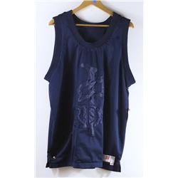 RED DRAGON MEN'S NAVY BASKETBALL JERSEY