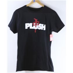 RED DRAGON BLACK PLUSH MEN'S TSHIRT SIZE SMALL