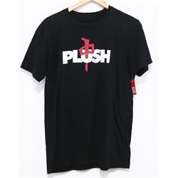 RED DRAGON BLACK PLUSH MEN'S TSHIRT SIZE MEDIUM