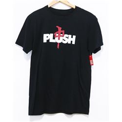 RED DRAGON BLACK PLUSH MEN'S TSHIRT SIZE MEDIUM