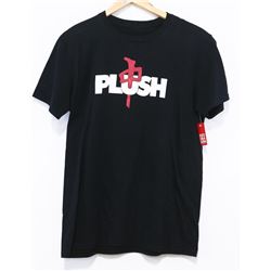 RED DRAGON BLACK PLUSH MEN'S TSHIRT SIZE MEDIUM