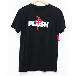 RED DRAGON BLACK PLUSH MEN'S TSHIRT SIZE X-LARGE