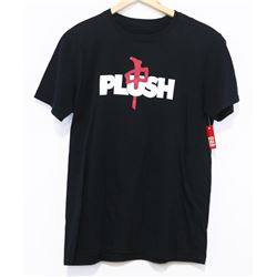 RED DRAGON BLACK PLUSH MEN'S TSHIRT SIZE 2XL