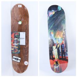 GIRLS SKATEBOARD CO GRAPHIC 8.5" SKATE DECK