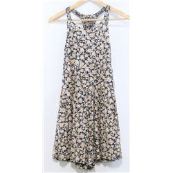 LADIES VOLCOM SOLO TRIP FLORAL ROMPER SIZE MEDIUM