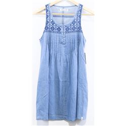 LADIES VOLCOM DENIM SUNDRESS SIZE X-SMALL