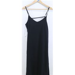 RVCA LADIES CHASING SHADOWS BLACK DRESS SIZE