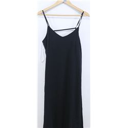 RVCA LADIES CHASING SHADOWS BLACK DRESS SIZE