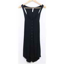 RVCA ALL DAY BLACK ROMPER SIZE X-SMALL