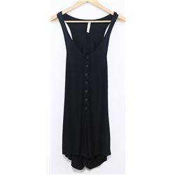 RVCA ALL DAY BLACK ROMPER SIZE SMALL