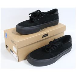 STRAYE UNISEX FAIRFAX BLACK/BLACK SUEDE SHOES