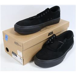 STRAYE UNISEX FAIRFAX BLACK/BLACK SUEDE SHOES