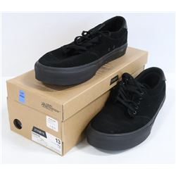 STRAYE UNISEX FAIRFAX BLACK/BLACK SUEDE SHOES