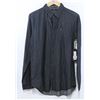 Image 1 : KR3W MEN'S CHARCOAL LONG SLEEVE WOVEN SHIRT