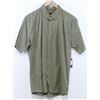Image 1 : BRIXTON HEATHER OLIVE MEN'S SHORT SLEEVE BUTTON UP
