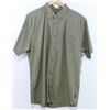 Image 1 : BRIXTON HEATHER OLIVE MEN'S SHORT SLEEVE BUTTON UP