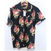 Image 1 : HUF CANDIN SHORT SLEEVE MEN'S BLACK BUTTON UP