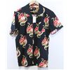 Image 1 : HUF CANDIN SHORT SLEEVE MEN'S BLACK BUTTON UP